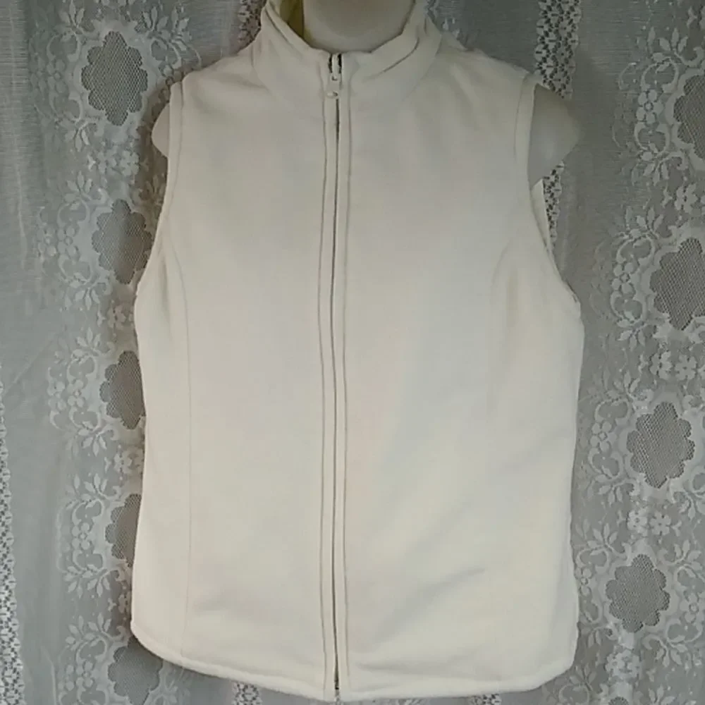 Charter Club Women's Top Vest Reversible Size M